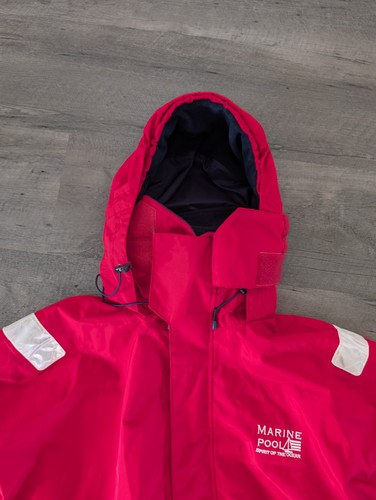 Marinepool segeljacke rot - rot, mit