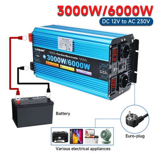3000w 6000w reiner sinus - 3000w,